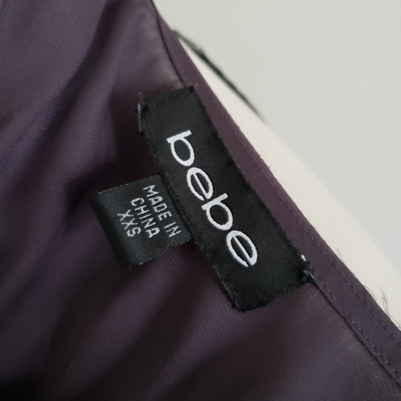 BEBE asymmetrical cowl wrap top - Picture 5 of 9
